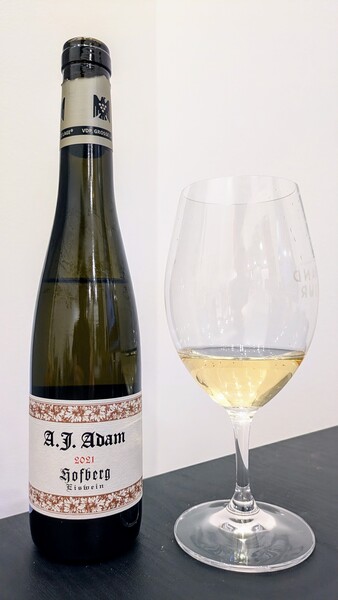 A.J. Adam Dhroner Hofberg Riesling Eiswein