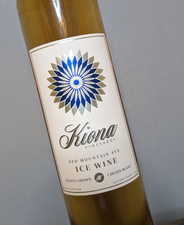 Kiona Chenin Blanc Ice Wine Label